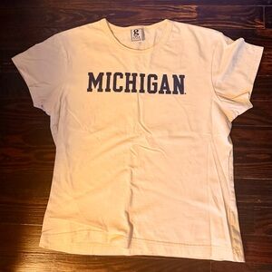 Gear For Sports | Yellow University of Michigan Women's Tee